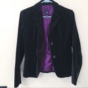 Black Velvet Blazer